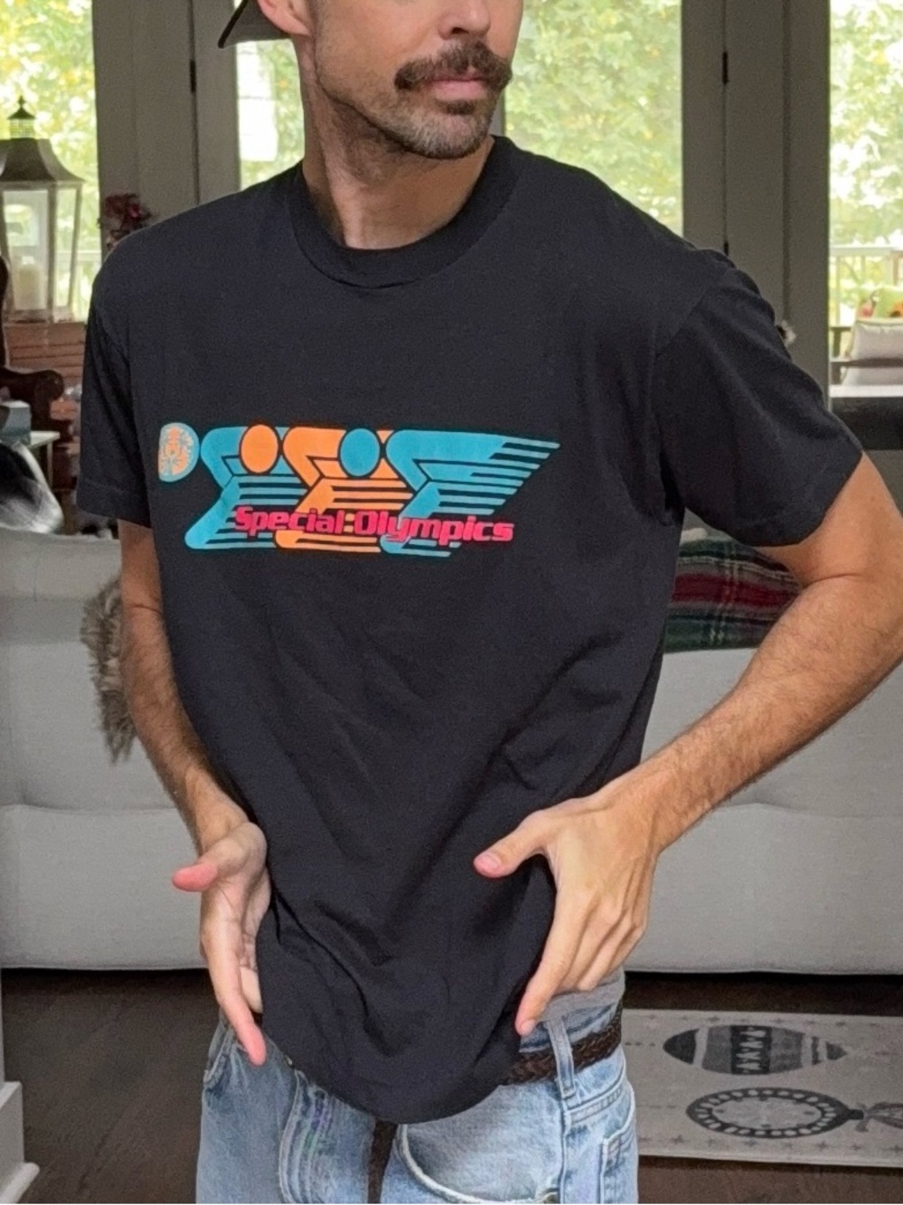 Vintage Special Olympics Paper-Thin Tee 🏃